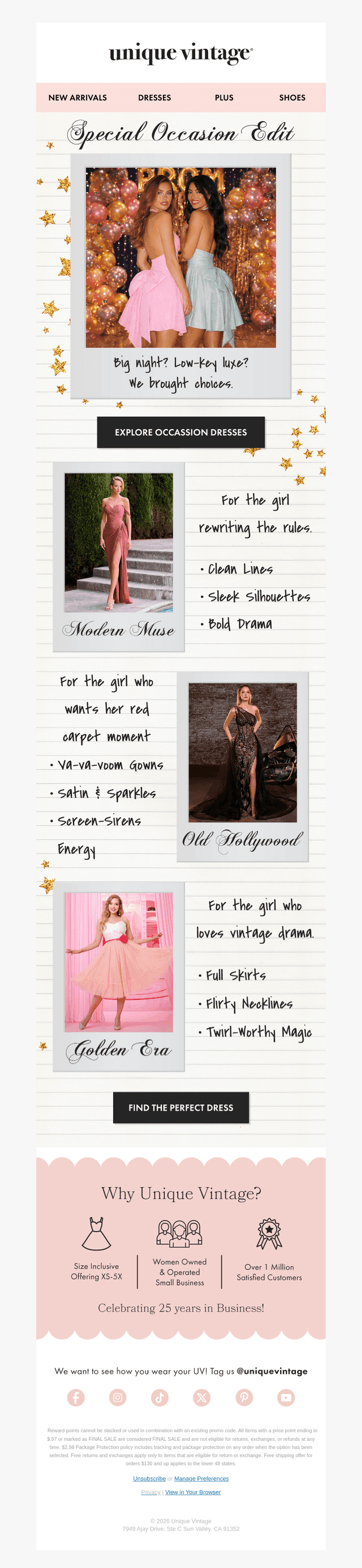 Prom & Special Occasion Edit