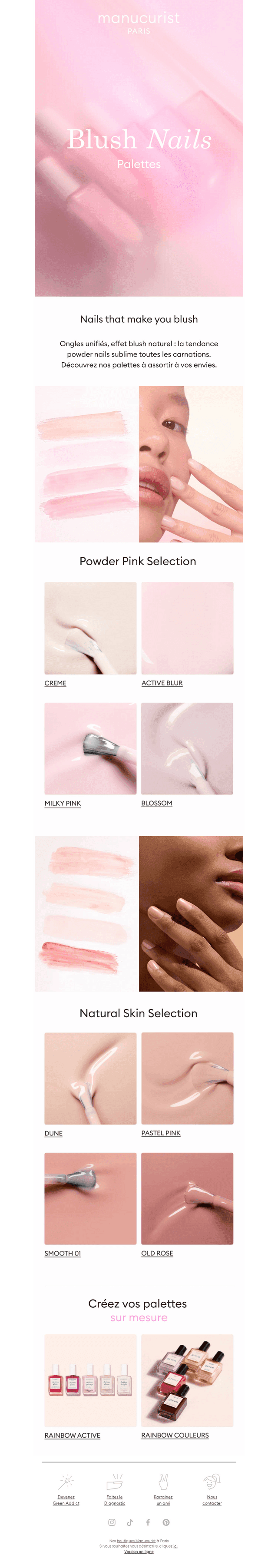Blush Nails