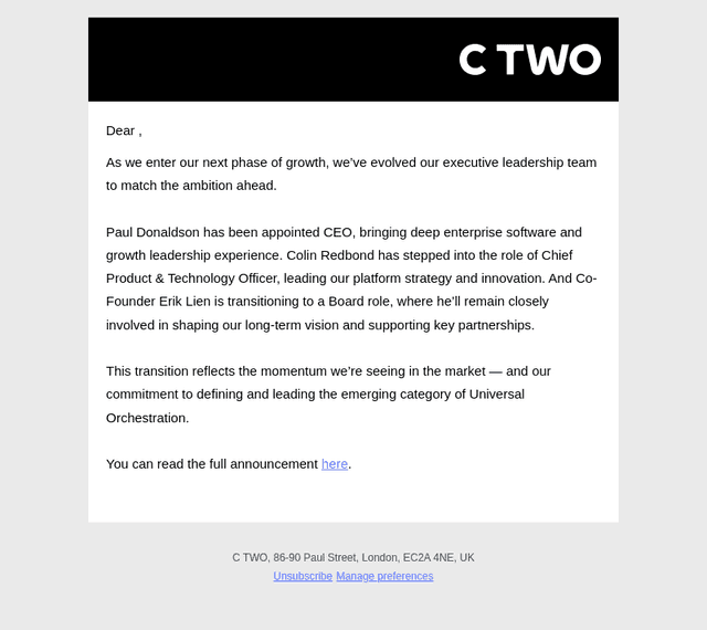 RPA Supervisor email from Tue, Feb 24, 2026