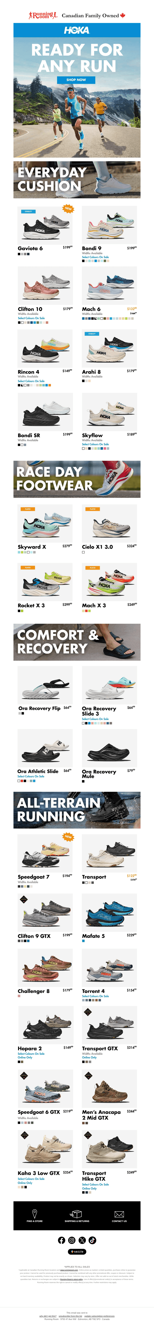 Get Ready For Any Run With HOKA!