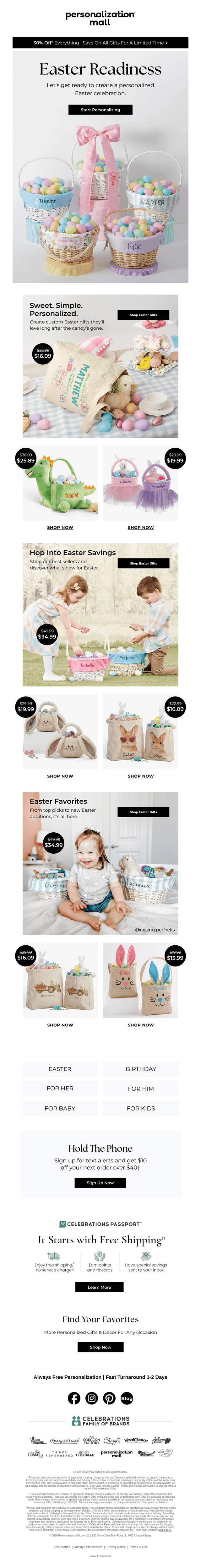 🐰 Easter Readiness: Our Top Picks