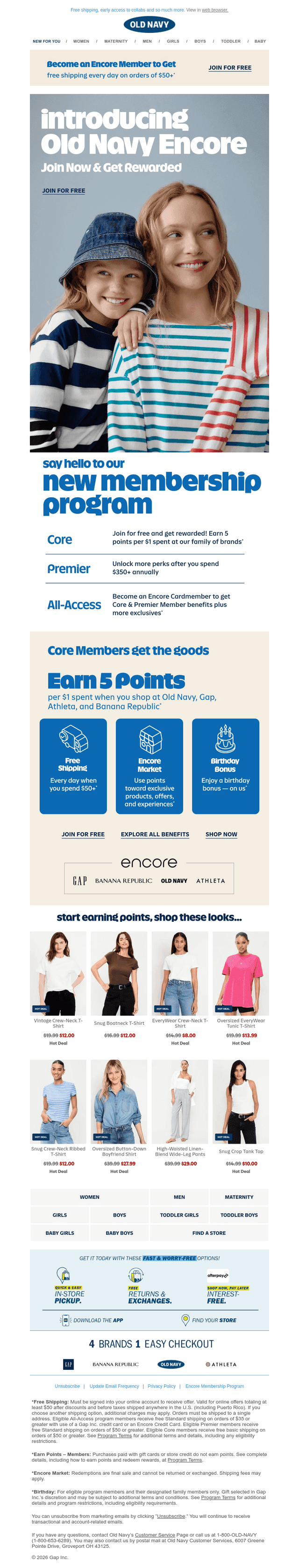 Old Navy email from Tue, Feb 24, 2026