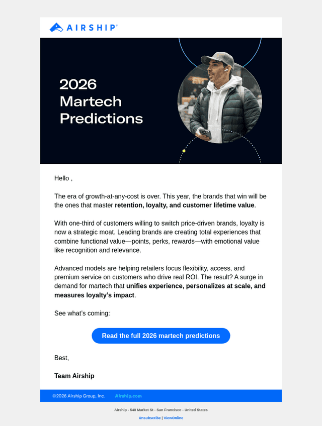 The martech mandate for 2026 has arrived