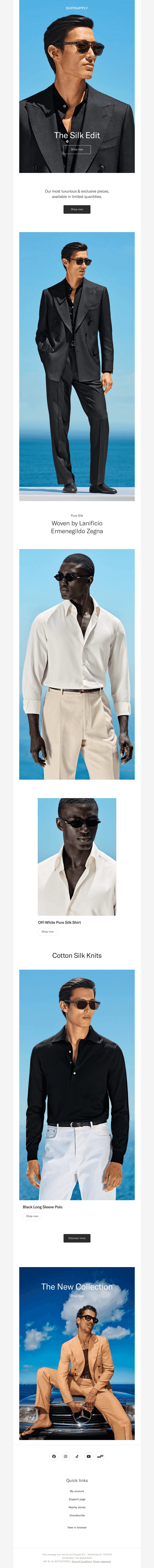 Pure Silk — Our Most Exclusive Styles