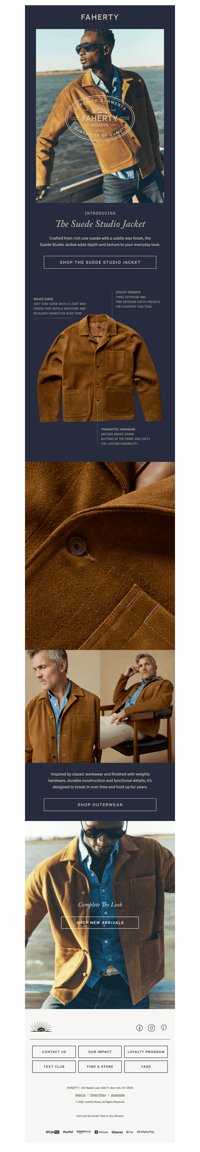 Meet the Suede Studio Jacket