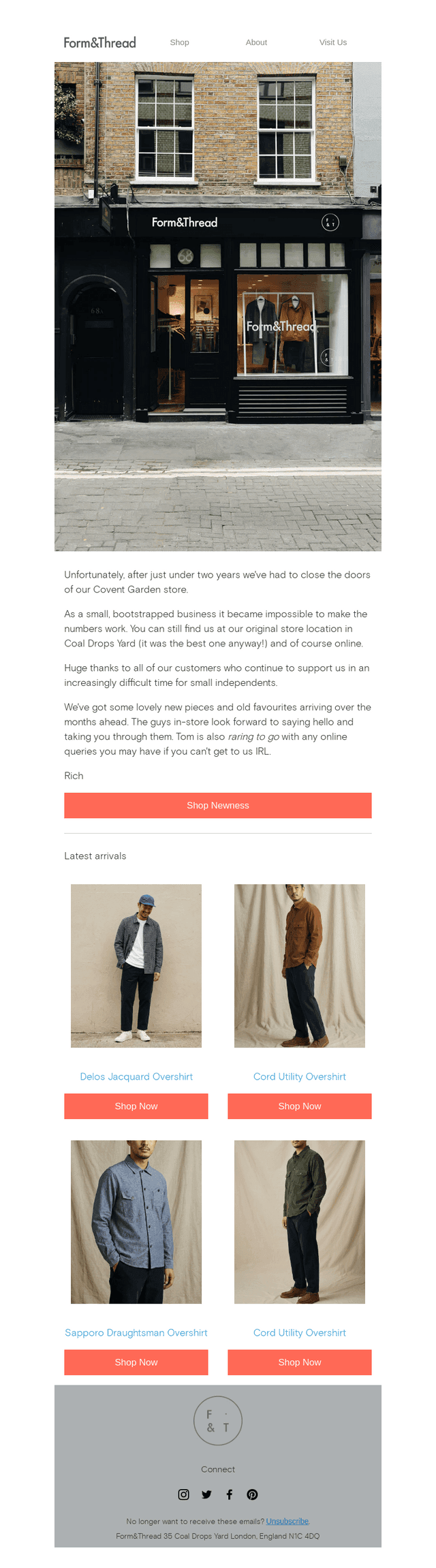 Note From The Founder