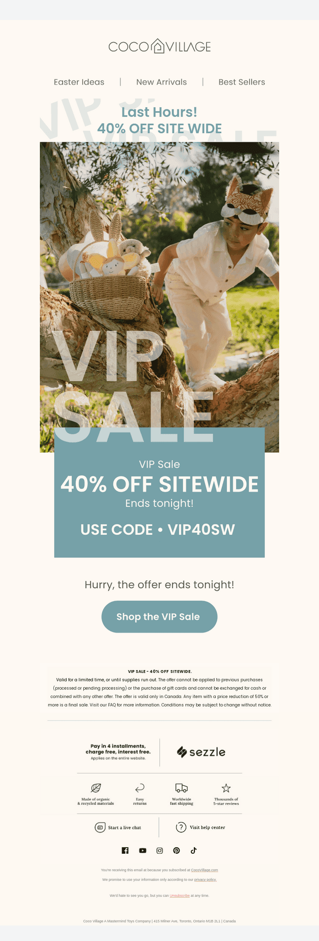 🎟️ Last Hours: 40% OFF Sitewide