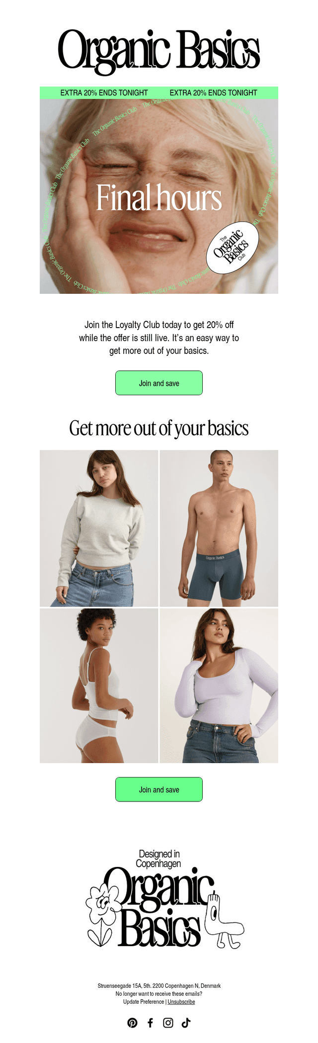 Last chance to join & get 20% off