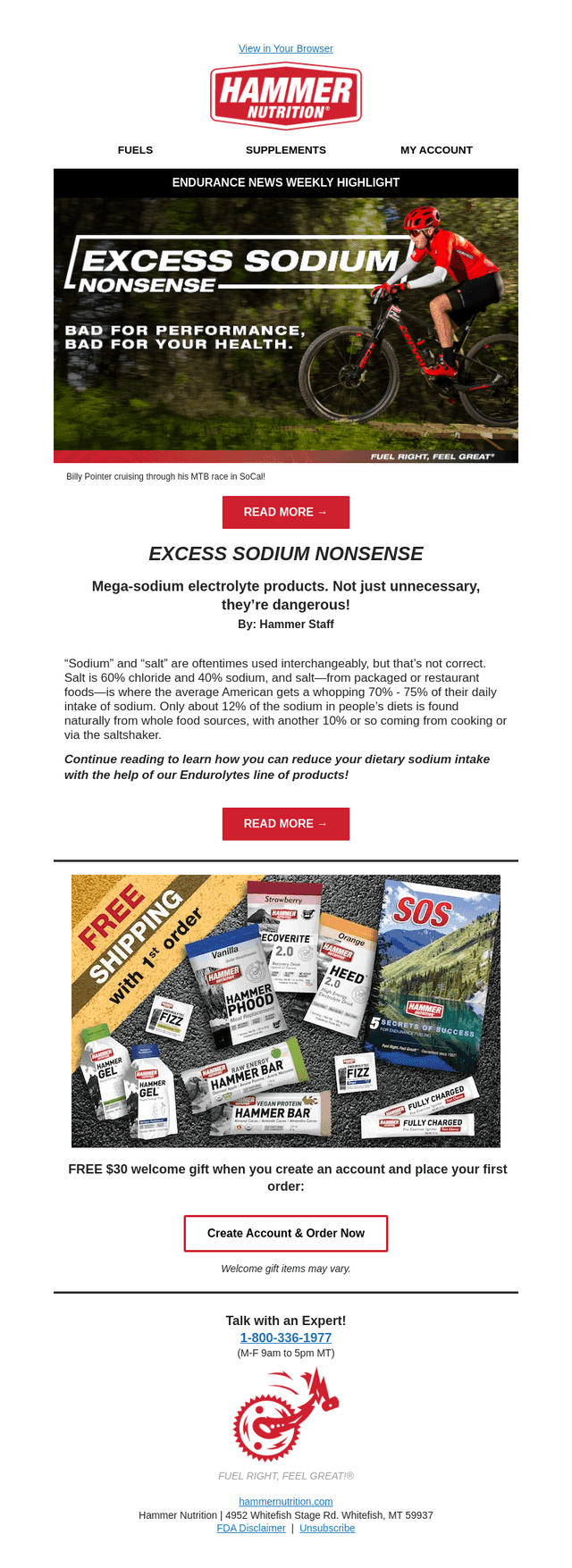 Excess Sodium Nonsense