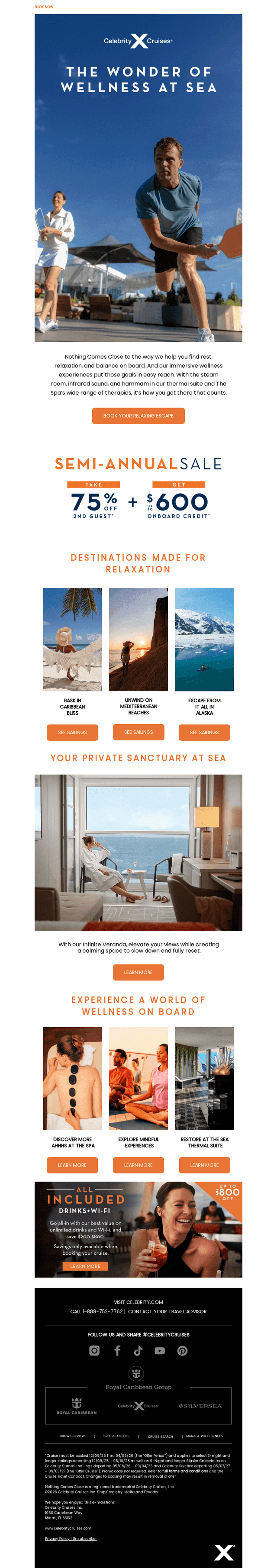 Refresh your mind with a relaxing escape,