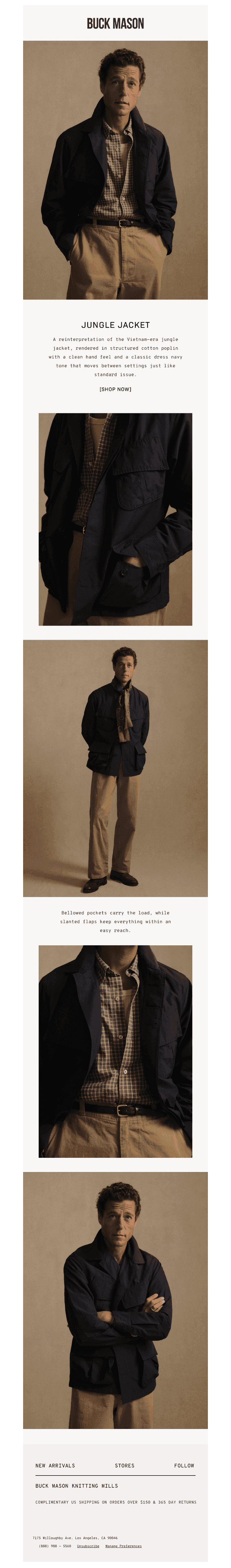 The Parachute Poplin Jungle Jacket