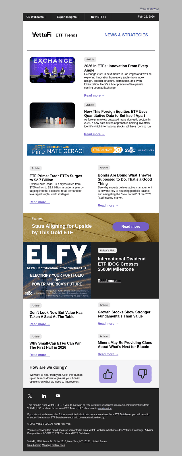2026 in ETFs: Innovation from every angle