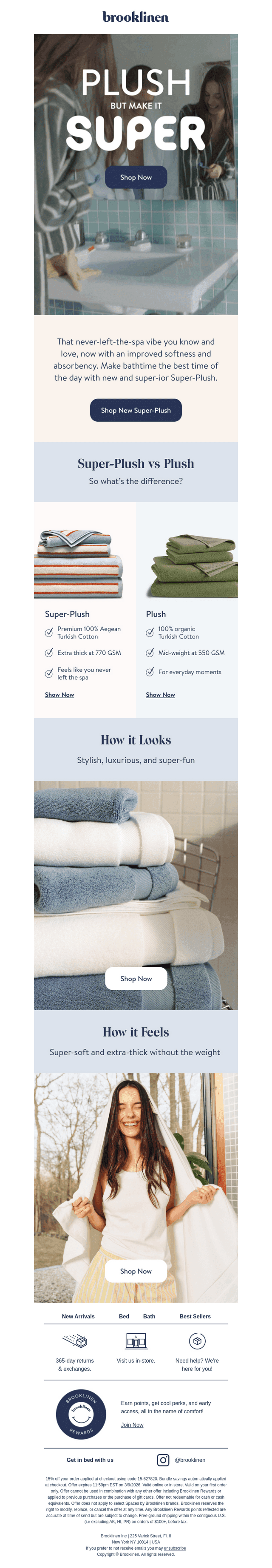 SUPER-Soft, SUPER-Absorbent, SUPER-New, Super-Plush