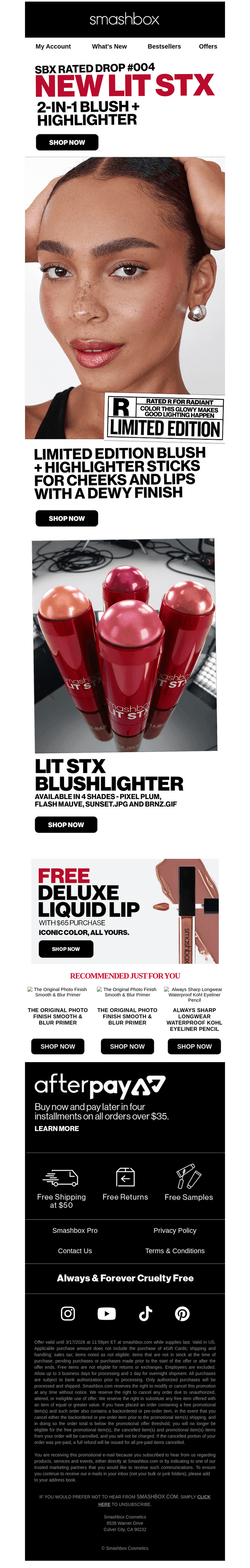 Wait, now it comes with a free lip?