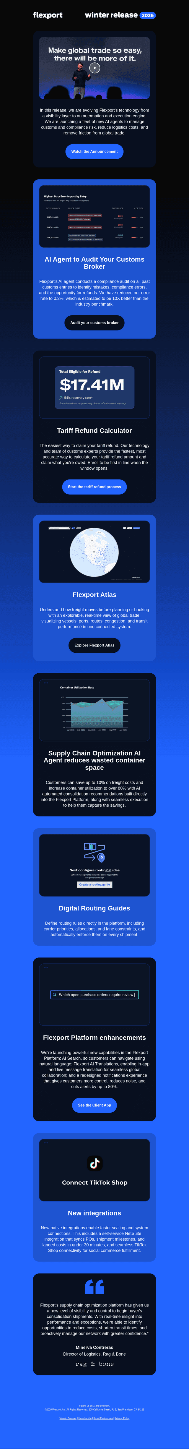 Flexport email from Thu, Feb 26, 2026