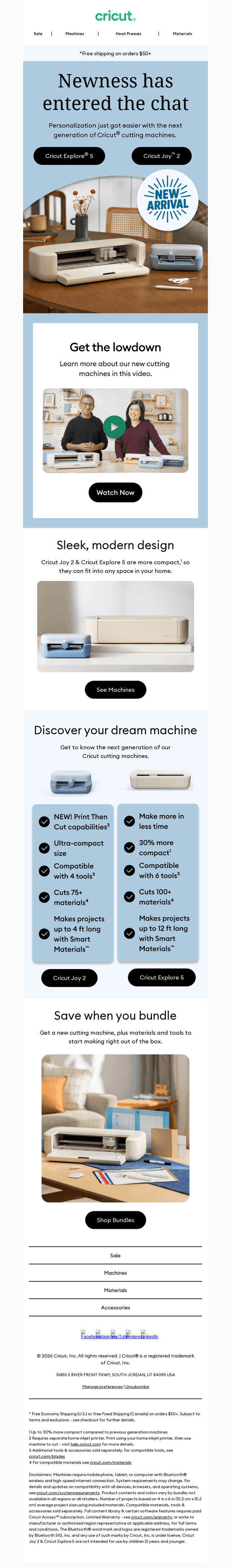 INCOMING: NEW MACHINES 🎉