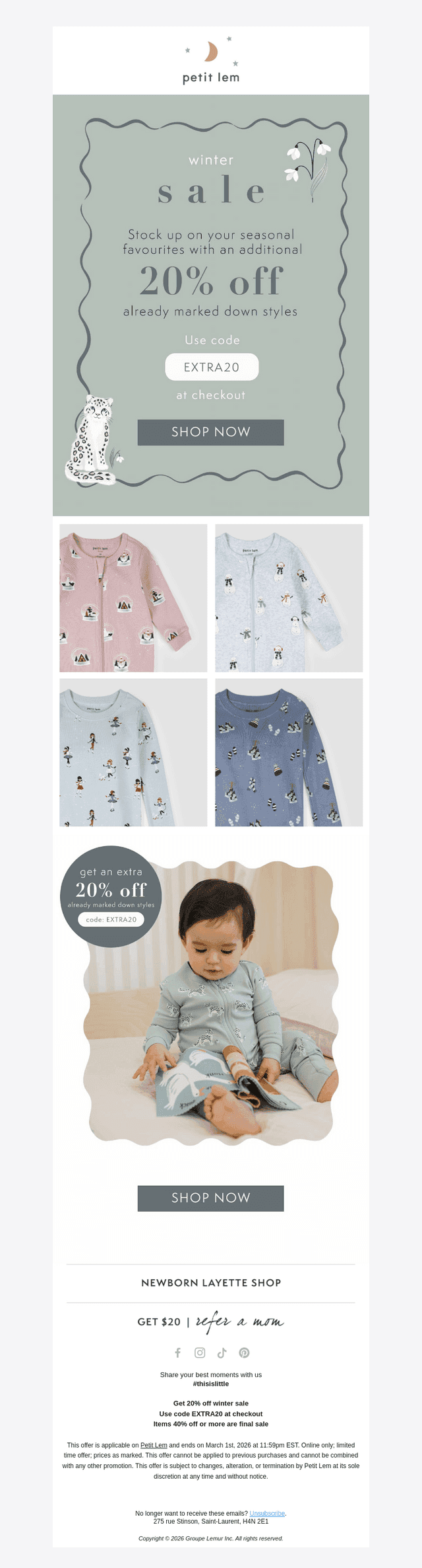 Get an extra 20% off sale styles! 👏
