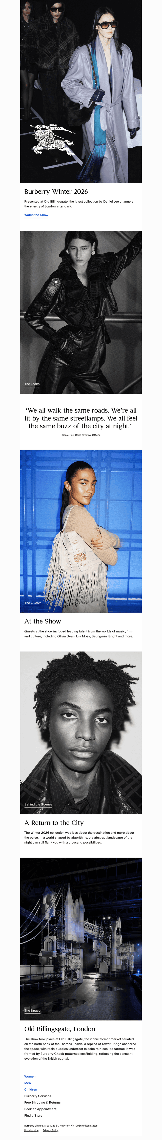 The Winter 2026 show