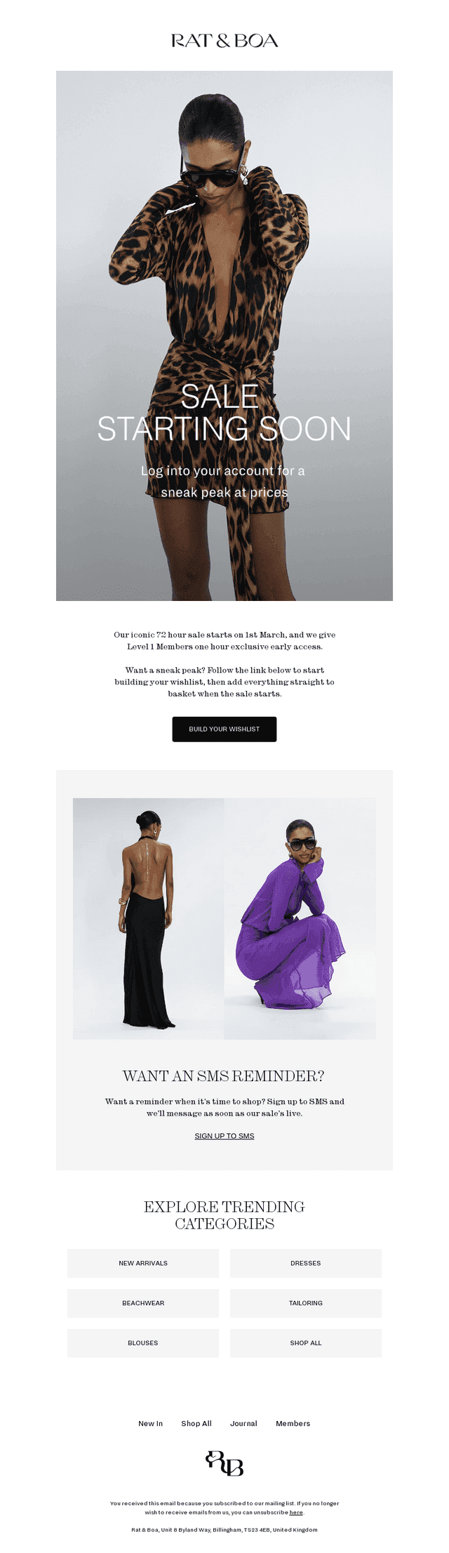 Sale Is Coming