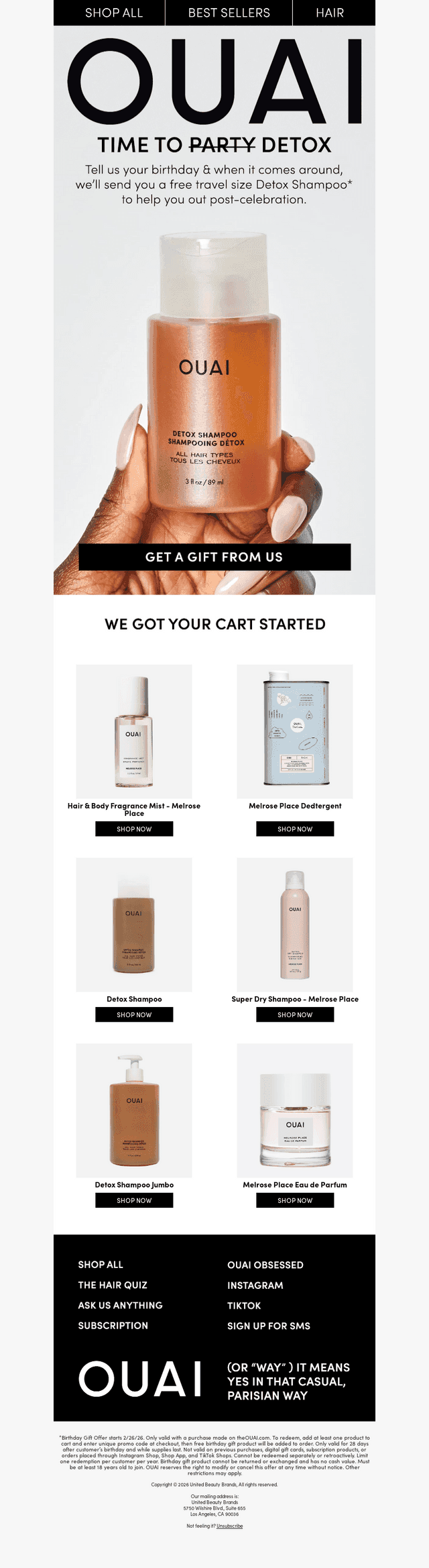 OUAI email from Thu, Feb 26, 2026