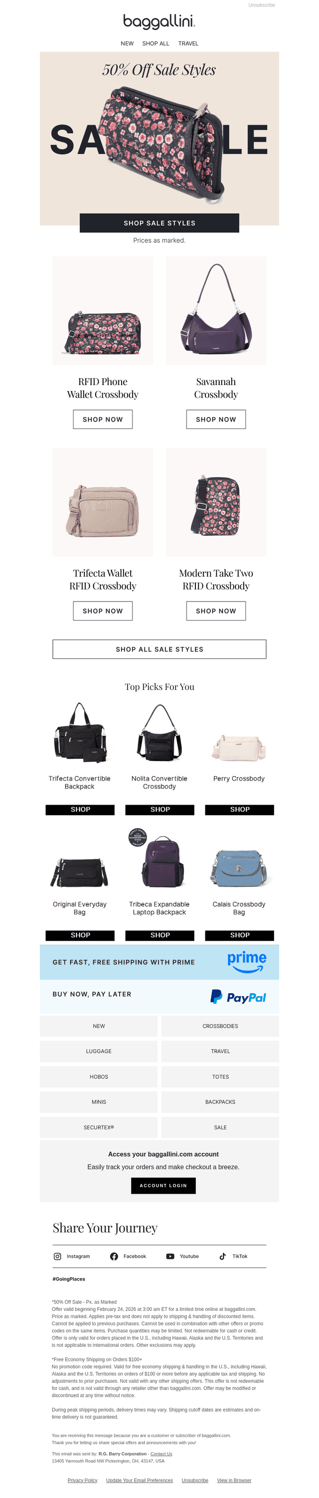 Half Off. Happening Now.