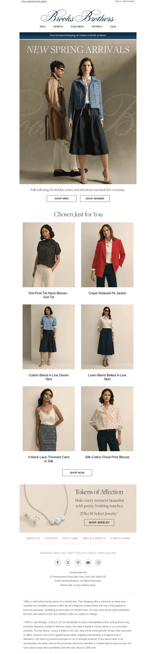 Picked for You: Spring new arrivals