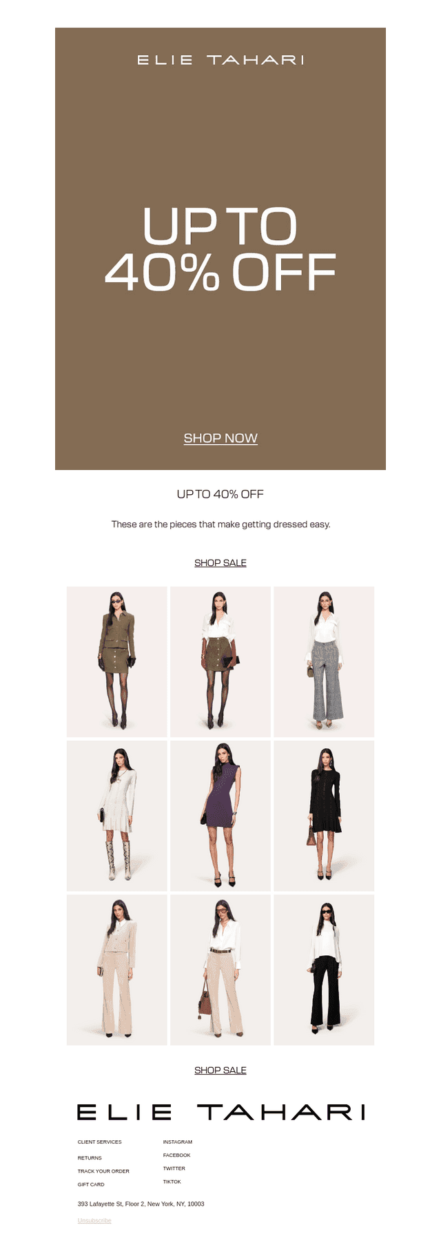 The Sale Edit