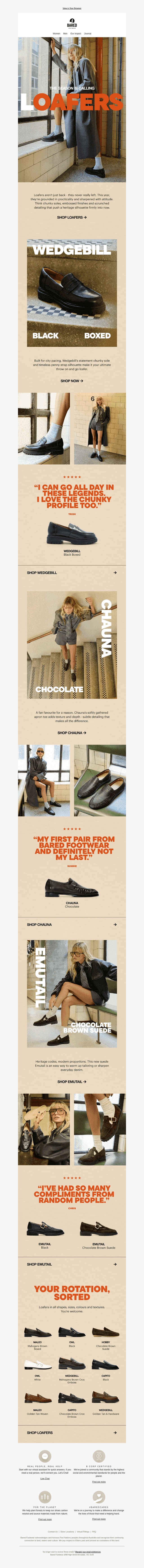 The Loafer Agenda