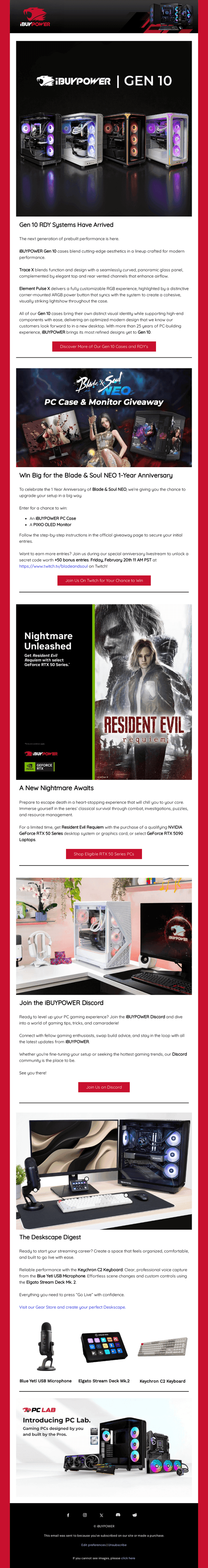 iBUYPOWER email from Fri, Feb 27, 2026
