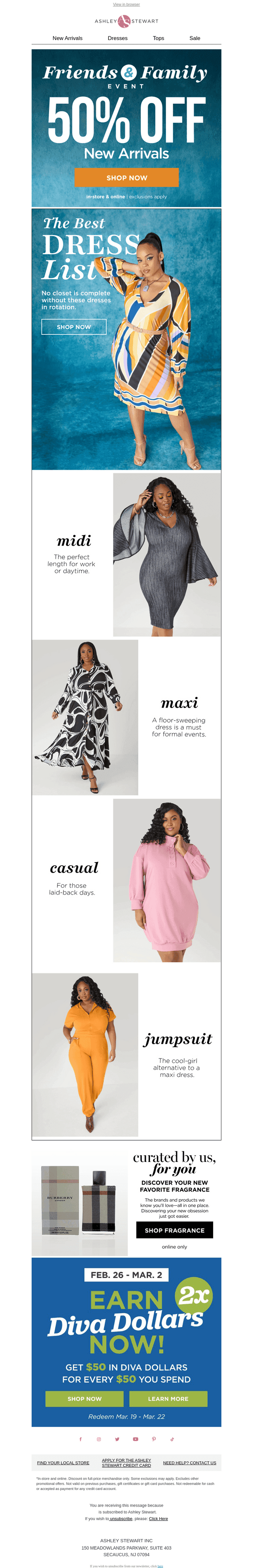 Does your closet have these styles?