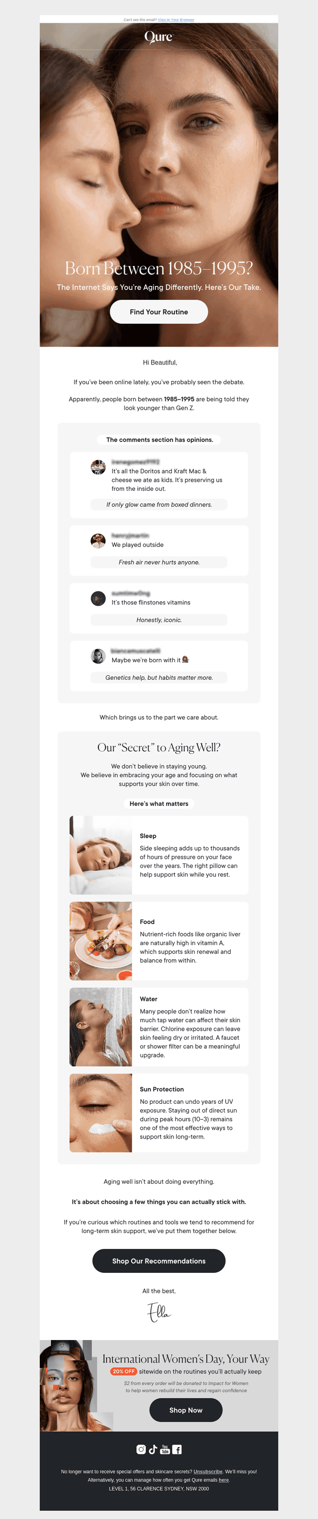 Why do millennials look… well-rested?
