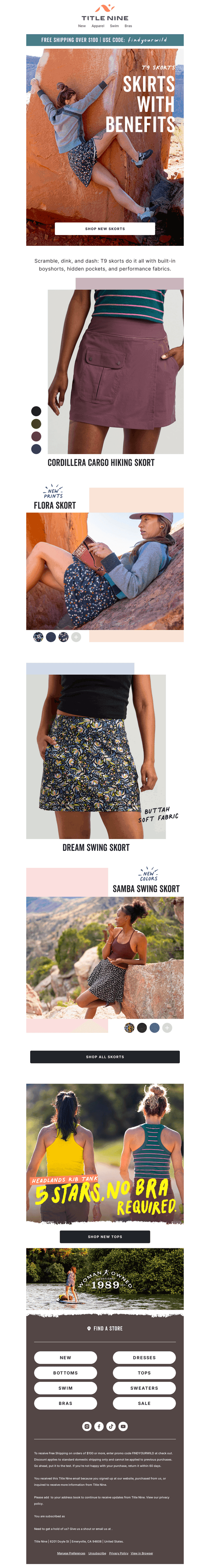 Skorts: like skirts, but BETTER