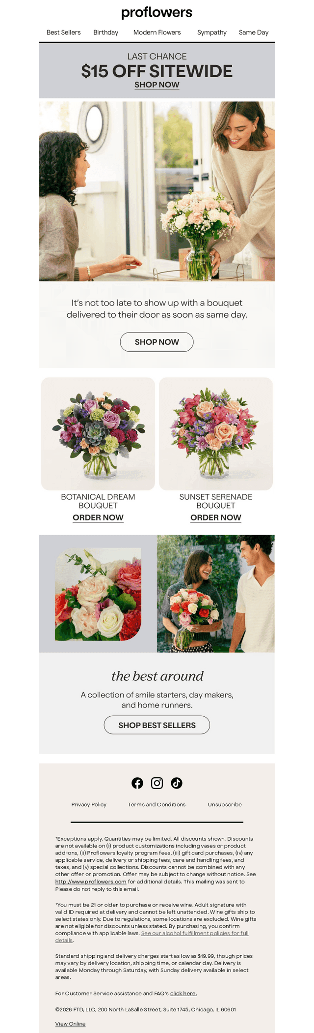 ProFlowers email from Fri, Feb 27, 2026