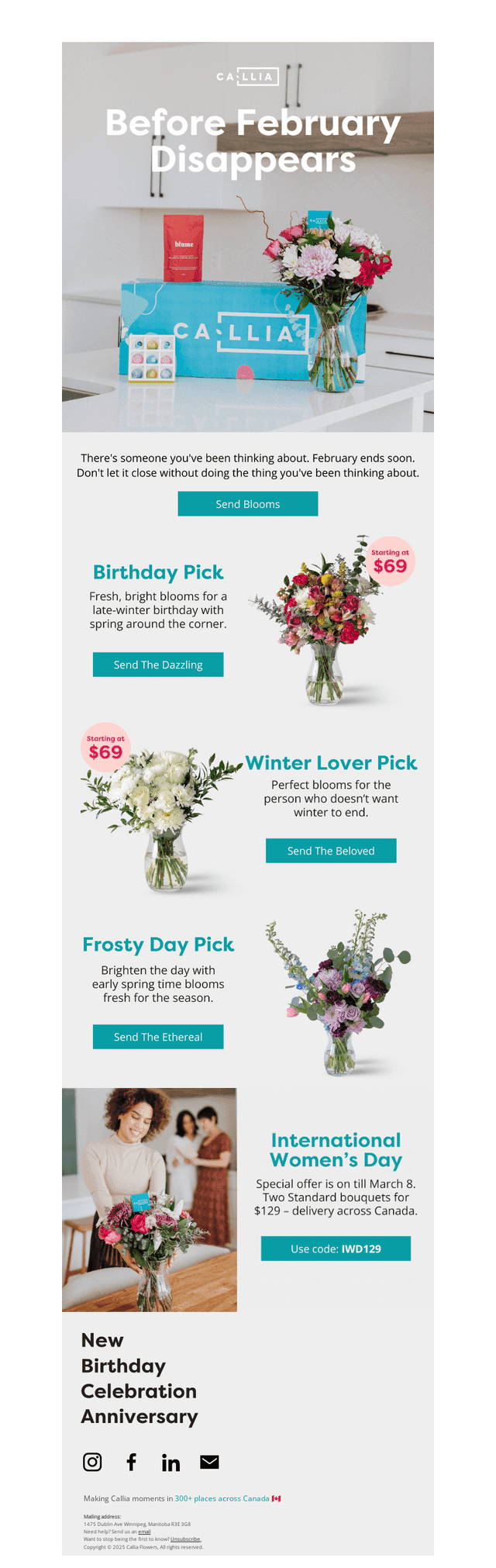 Before February disappears