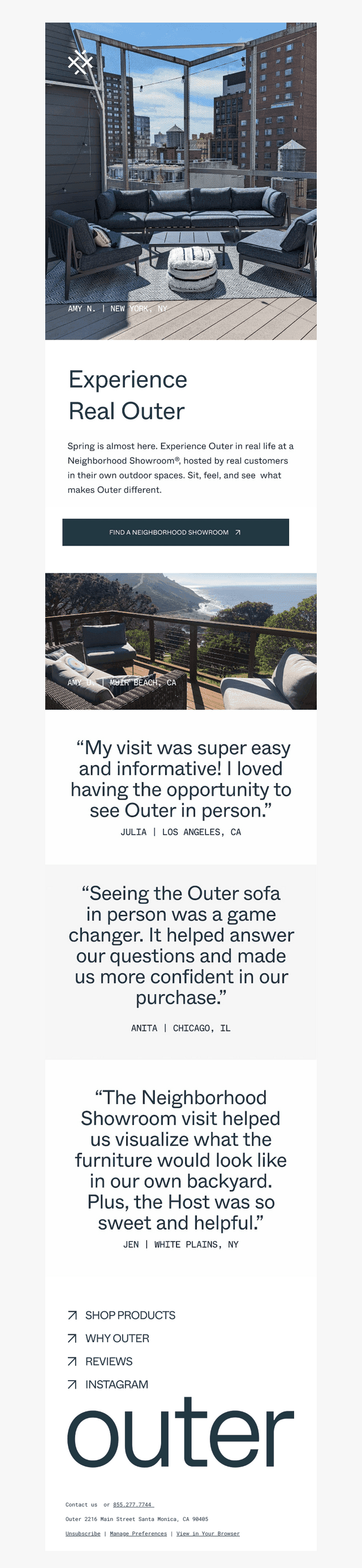 Book a Visit to See the Real Outer