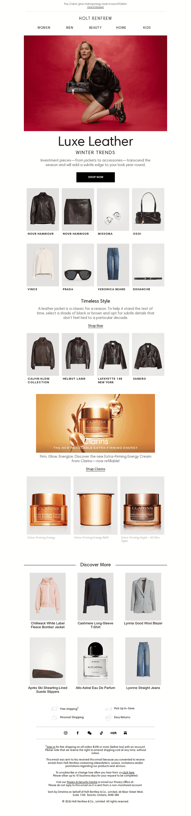 Winter Trends | Luxe Leather
