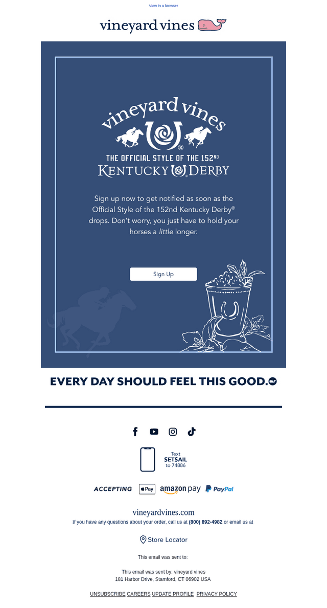 Vineyard Vines email from Fri, Feb 27, 2026