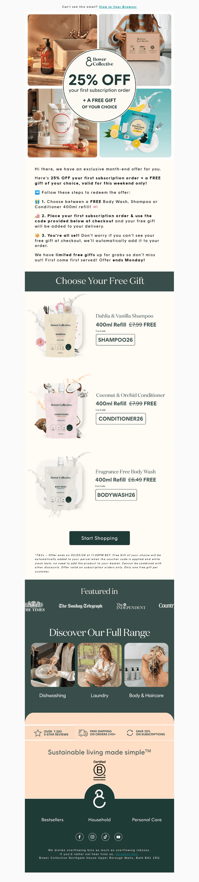 25% OFF + a Free Gift! 🎁