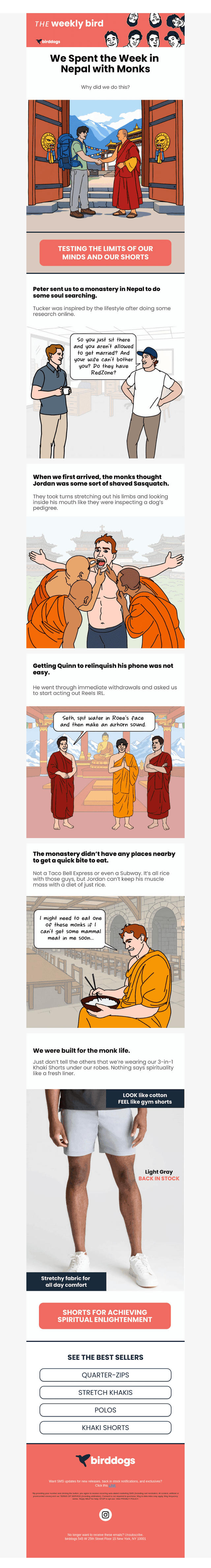 We're Becoming Monks