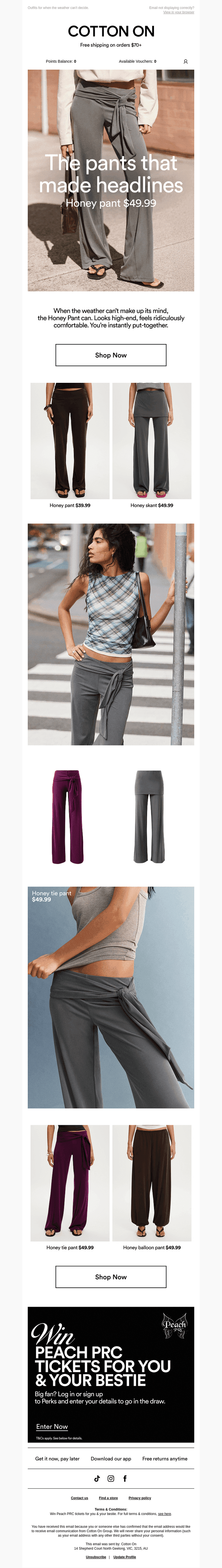 The pants that make it work every time