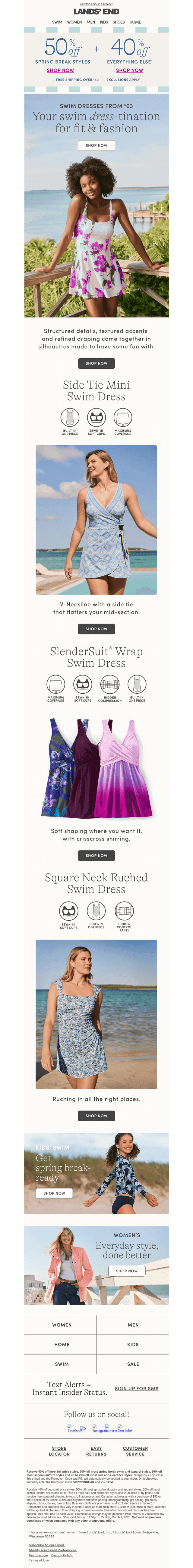 Lands' End email from Fri, Feb 27, 2026