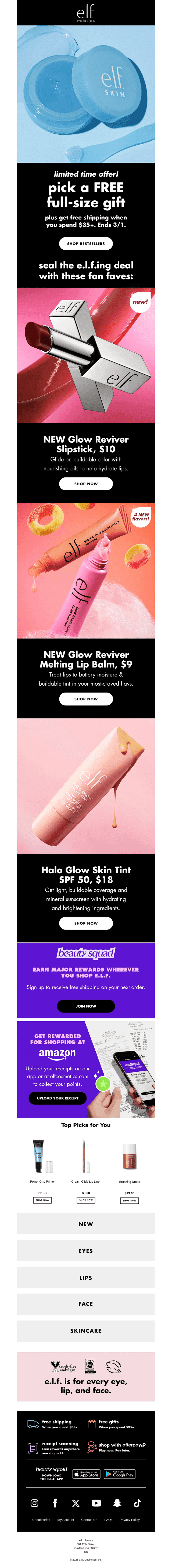 Get a FREE full-size gift 🛍️🏃‍♀️ LIMITED TIME ONLY!