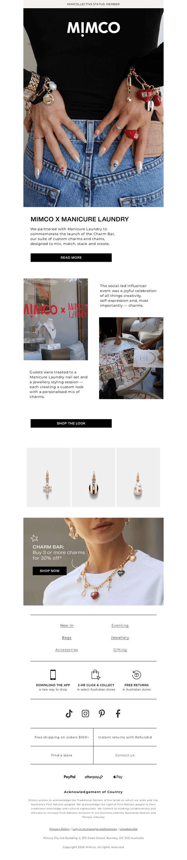 Mimco x Manicure Laundry 💅