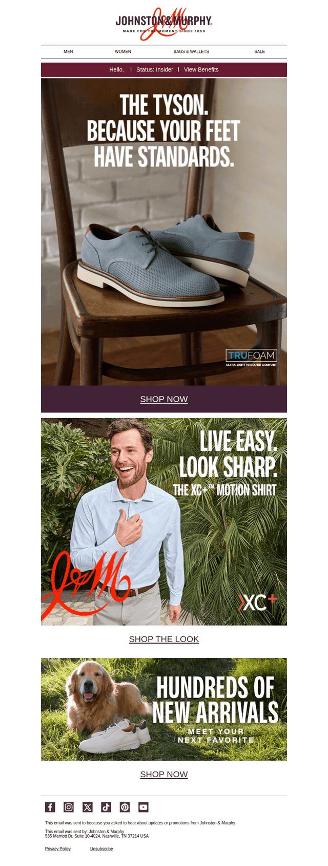 Live Easy, Look Sharp
