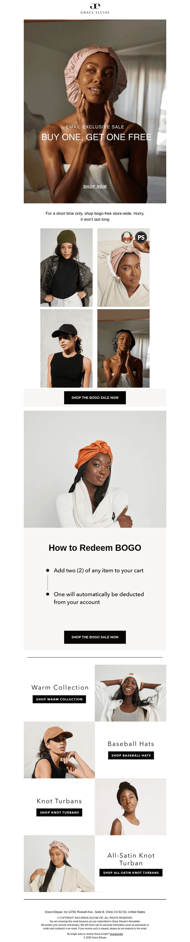 BOGO FREE Storewide! For a limited time