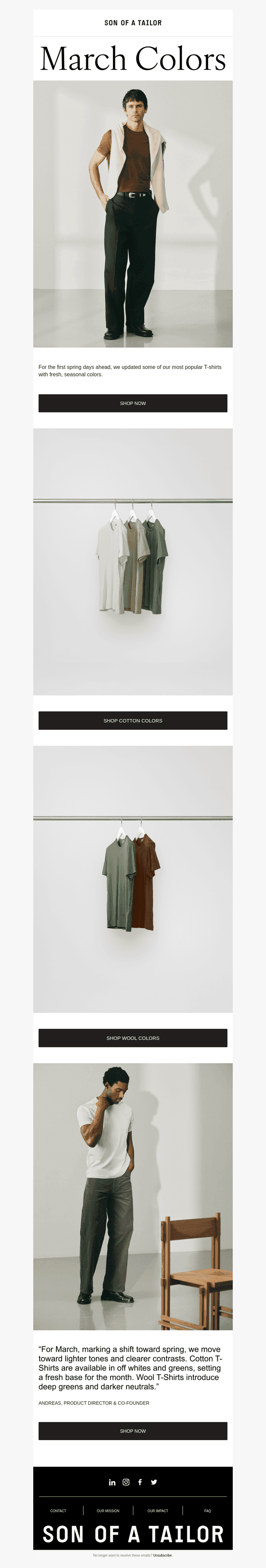 Introducing: March Colors