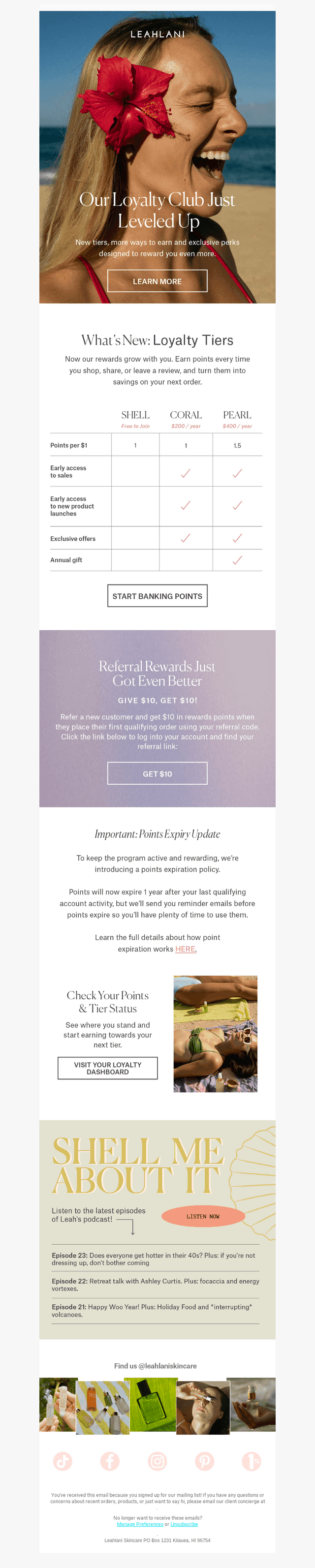 Leahlani Skincare email from Sat, Feb 28, 2026