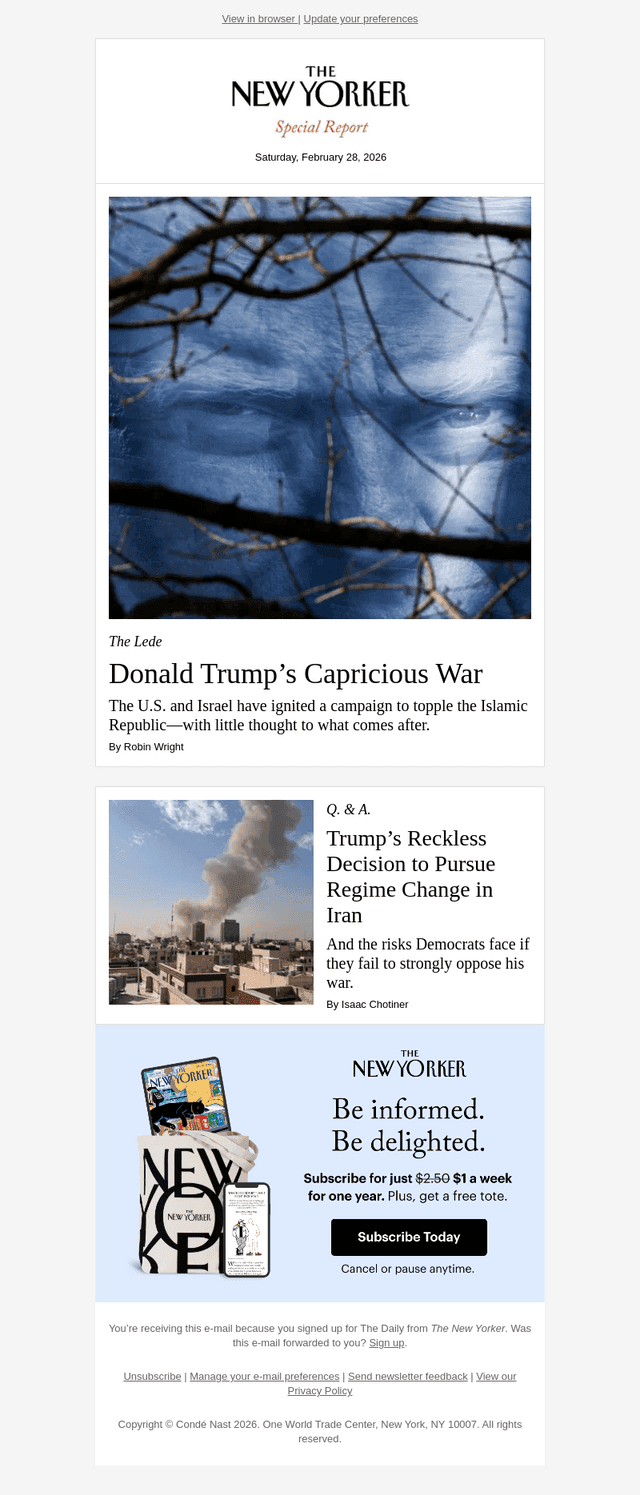 Donald Trump’s Capricious War