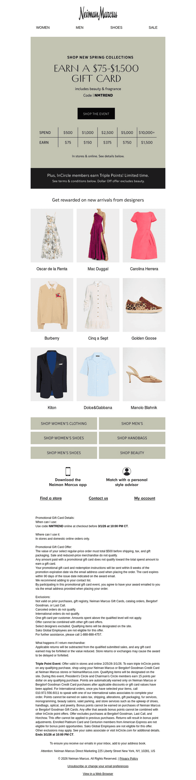 Hours left to earn a $75-$1,500 gift card!
