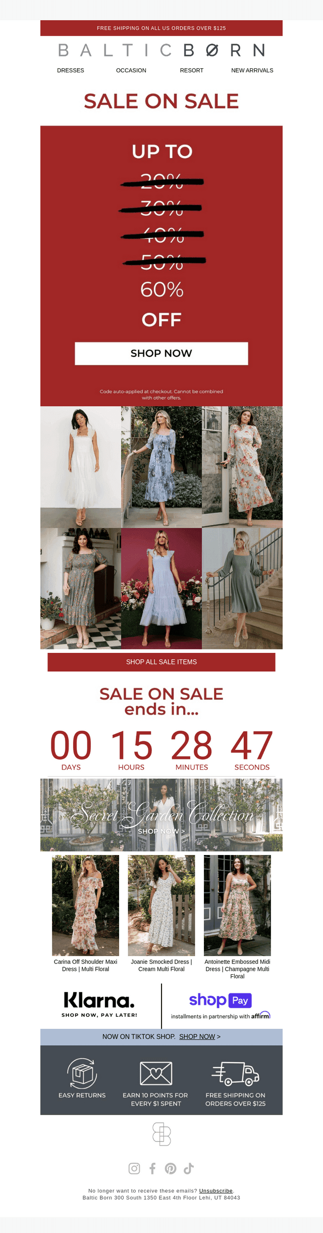 LAST CALL 💃 Up to 60% Off